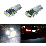 JDM ASTAR Extremely Bright 5730 SMD 194 168 175 2825 W5W T10 LED Bulbs,Xenon White