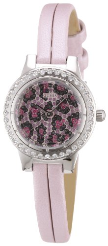 Guess Damen-Armbanduhr XS Ballet Slippers Analog Leder W75047L2