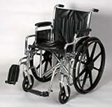 18“ Wheelchair Detachable Arms/Swingaway Footrest