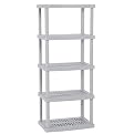 Suncast 5-Shelf Utility Unit - Gray