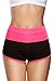 Lush Moda Athletic Yoga Shorts with High Waist for Running Biking or Casual Wear