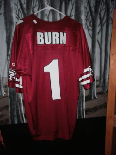 San Francisco 49'ers Custom Made 'Burn 1' Authentic NFL Brand Jersey