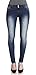 Angels Jeans Junior Triple Button Skinny Jeans