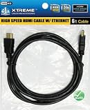 HDMI Cable:Xtreme Cable High Speed HDMI Cable Audio/Video Cable for 3D HDTV - 6 Feet