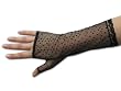 6-Button Length Fingerless Glove Sleeve in Black