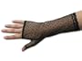 6-Button Length Fingerless Glove Sleeve in Black Glove Size: 7