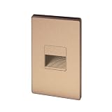 Juno Lighting Group LMSW-3K-C-BZ LED Cutoff Optic Outdoor Wet Location 3W 120V 3000K Dimmable Mini S
