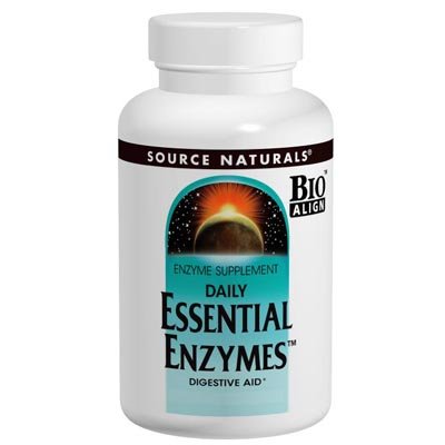 Source Naturals Daily Essential Enzymes -- 500 mg - 240 Vegetarian Capsules Source Naturals Daily Essential Enzymes -- 500 mg - 240 Vegetarian Capsules