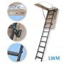 Fakro 22.5"x47" Metal Attic Ladder 350lb Load Capacity