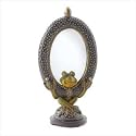 FRIENDLY FROG TABLE TOP MANTLE COSMETIC VANITY MIRROR