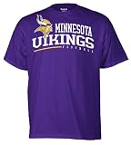 NFL Men's Minnesota Vikings Arched Horizon Tee Shirt (Speed Blue, XX-Large)
