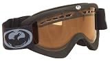 Dragon DXS Snowboard Goggles - Coal Frame - Amber Lens