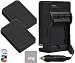 Pack Of 2 LP-E12 Batteries & Charger Kit for Canon Rebel SL1, EOS-M Mirrorless Digital Camera + More!!