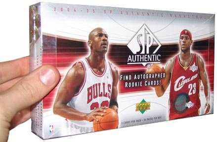 2004 05 Upper Deck SP Authentic Basketball Cards Unopened Hobby Box