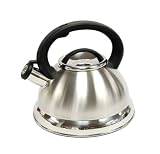 Creative Home Alexa 3.0 Stainless Steel Whistling Tea Kettle