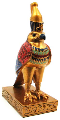 Egyptian Horus Falcon - Collectible Figurine Statue Figure Sculpture