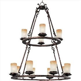 Maxim Lighting 10977WSOI - Notre Dame 12 Light Chandelier - 10977WSOI by Maxim Lighting
