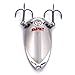 Hisea Fishing Spinner Baits Casting & Trolling Hammered Spoon Lures, 60mm 25g