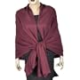 Apparel Gifts Solid Color Pure Wool Shawl 86 x 39 inches