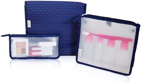 BlueAvocado XO(ECO) Beauty Kit, Red Micro Dot