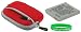 2n1 - Neoprene (Red) Sleeve Case and NP-BD1 NP-FD1 Battery for Sony Cybershot DSC-G3 Digital Camera