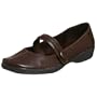 Lifestride Women's Debut Dress Flat,Rich Brown,8.5 W