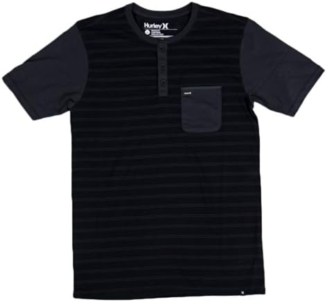 Hurley Men's Superior Knit Top, Black, Small