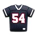CAPerz - Football Jersey No. 54 - Blue/White/Red