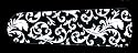 CLASSY BLACK/WHITE DAMASK 42" CEILING FAN W/LIGHT