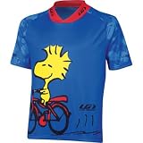 Louis Garneau 2009 Charlie Brown Short Sleeve Cycling Jersey - Snoopy Blue - 9620377-93D (Jr XL)