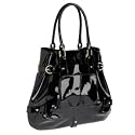 J by Jasper Conran-Black 'Liz' patent tote bag at Debenhams