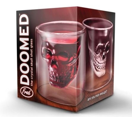 Fred and Friends Doomed: Crystal Skull Shotglass