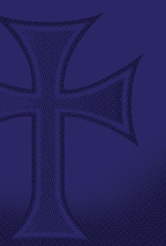 niv backpack bible embossed cross