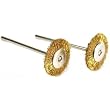 2 Brass Wire Wheel Brushes Polishing Tools fits Dremel