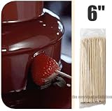 1,200 NEW 6 CHOCOLATE FOUNTAIN / KEBAB KABOB BAMBOO SKEWERS