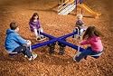 Four-Seat Teeter Totter See Saw