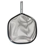 Poolmaster 21191 Premier Aluminum Pool Leaf Skimmer, Black/Silver