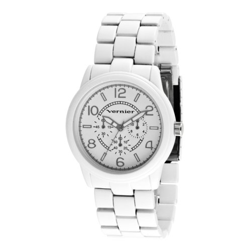 Vernier Women's VNR203 White Link Watch