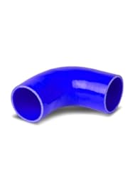 Automotive Parts and Accessories: 2.5" to 2.75" Blue 90 Degree Elbow 3-Ply Silicone Hose for Turbo/Intercooler/Intake Piping - DNA MOTORING
