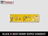 CIRCUS CLOWNS - PREISER N SCALE MODEL TRAIN FIGURES 79700