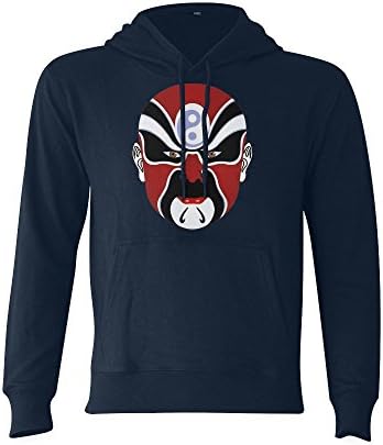 HuaT Peking Opera Mask Men's Classic Hoodie (USA Size)