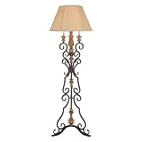 Ambience Hearst Castle 22353-159 Floor Chandelier 70 Floor Lamp 4 Light 280w in Monte Titano Oro