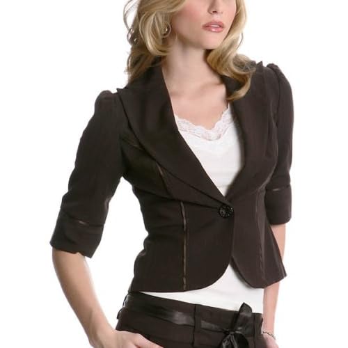 G by GUESS Stripe Thatcher Jacket