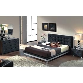 603 Toledo Queen Size Platform Bed 603 Toledo Bedroom Collection