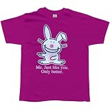 Happy Bunny - Me Just Like You Ladies T-Shirt