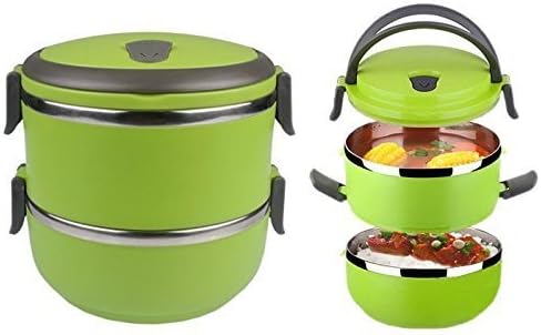 LunchPal®Lunch Box Double Compartment Food Container-Leakproof Bento Box for kids and adults