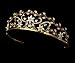 Fairytale Gold & Ivory Pearl Bridal Tiara