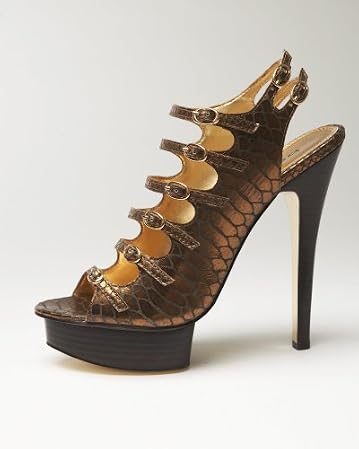 bebe Trish Snake Print Sandal - WEB EXCLUSIVE