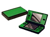 Nintendo DS Lite Skin - NEW - GREEN CHROME MIRROR system skins faceplate decal mod