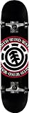 Element Seal Complete Skateboard (Black Thriftwood, 7.75-Inch)